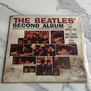 The Beatles - Second Album Cover (White/Red/Black)